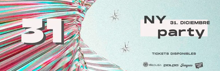 Flyer: Año Nuevo by Jangueo, Medusa e Iloland