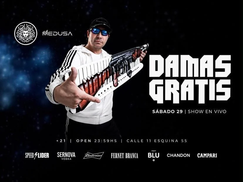 Flyer: Damas Gratis en Medusa